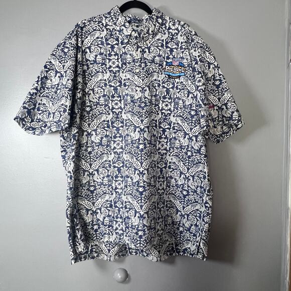 reyn spooner Other - Vintage NFL Pro Bowl 2003 Hawaii Aloha Stadium Shirt 3XL Blue Hawaiian RETRO